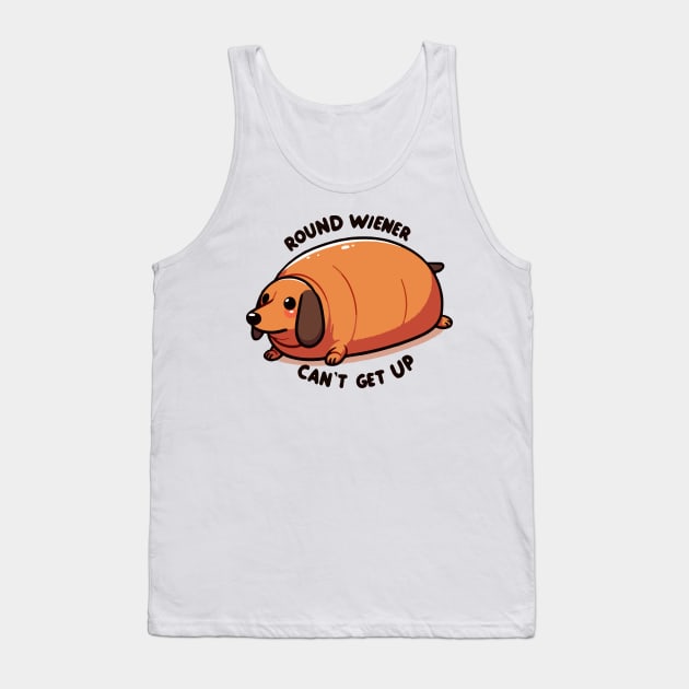 Too Round, can't get up Tank Top by BarkandStick